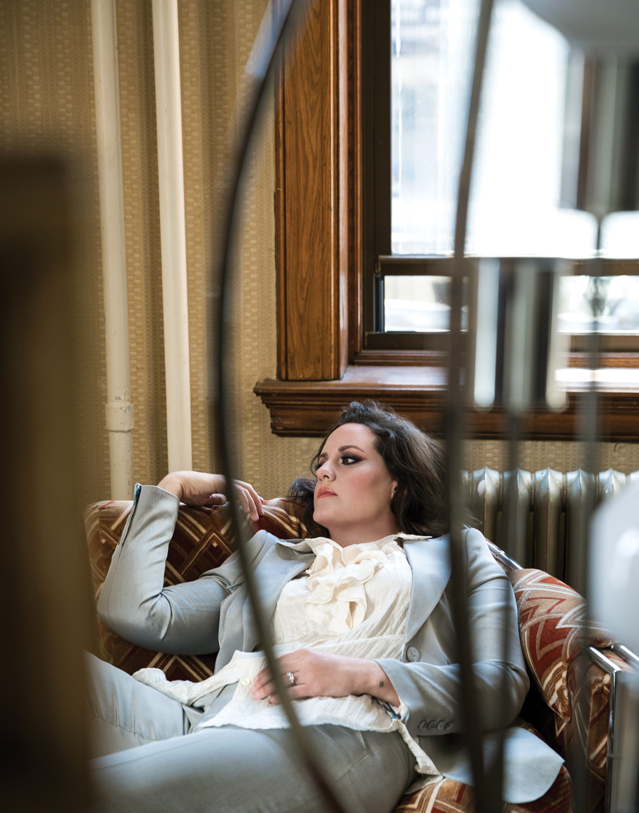 Editorial portrait of Elza van den Heever for Opera News by Ball & Albanese Photography